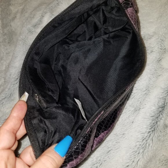 Zebra purple black Baby girl shoulder bag purse - Picture 3 of 4